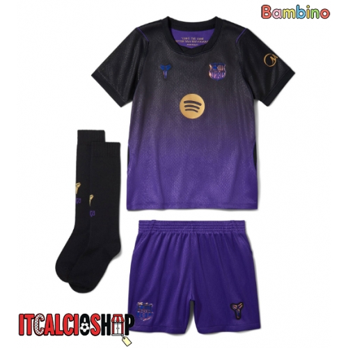 Barcelona Gabriel Jesus #9 Seconda Maglia Bambino 2026-27 Manica Corta (+ Pantaloni corti)